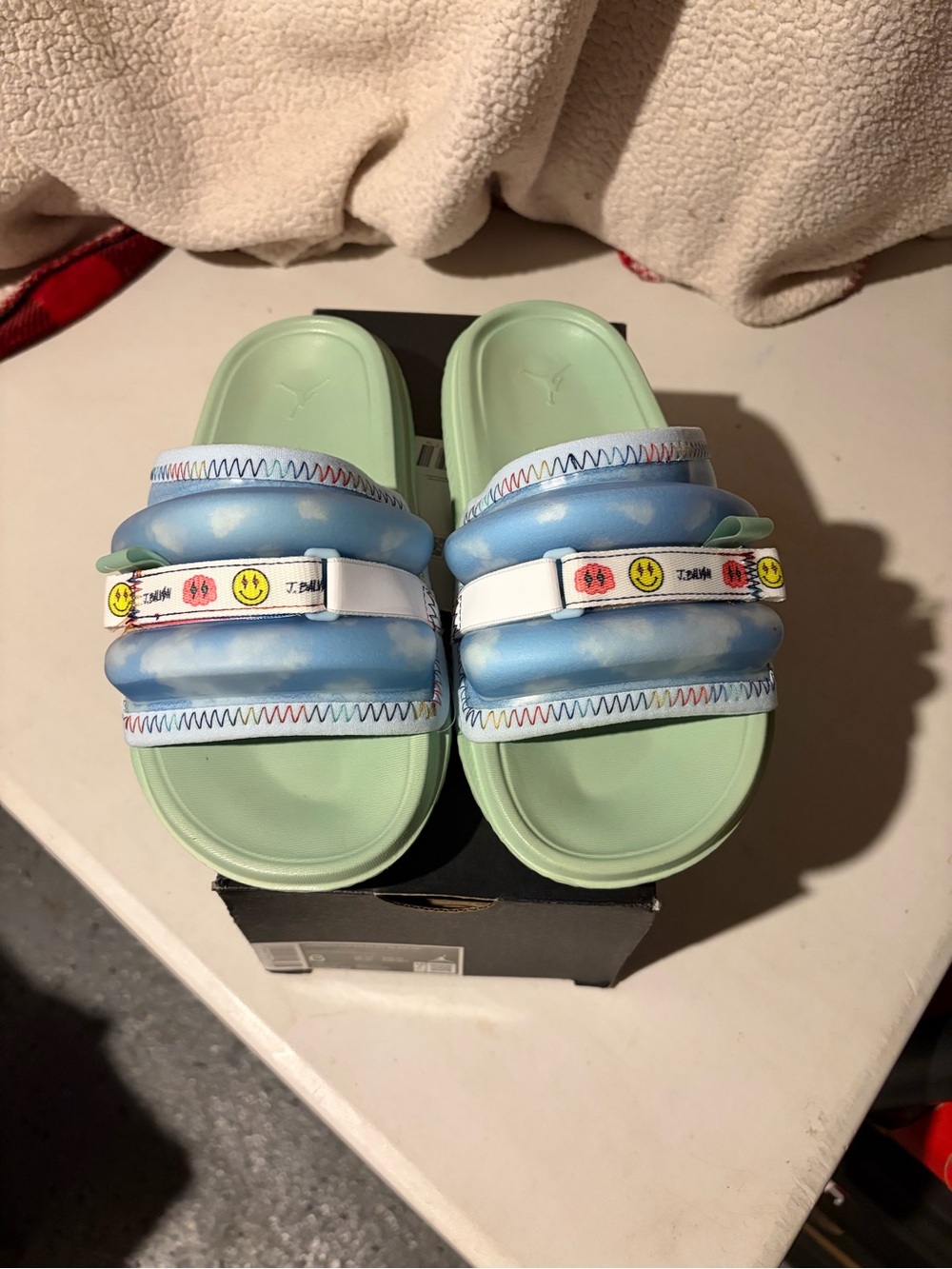 J Balvin Jordan Slides